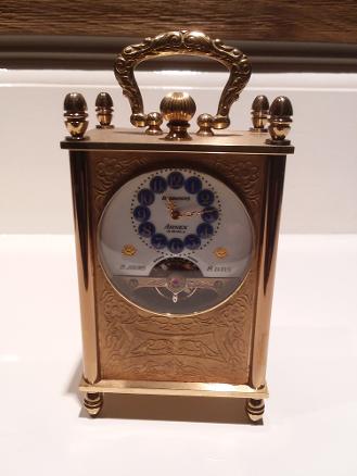 Minnature 8 Day Swiss Clock